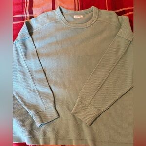 Maurices women’s aqua blue long sleeved shirt